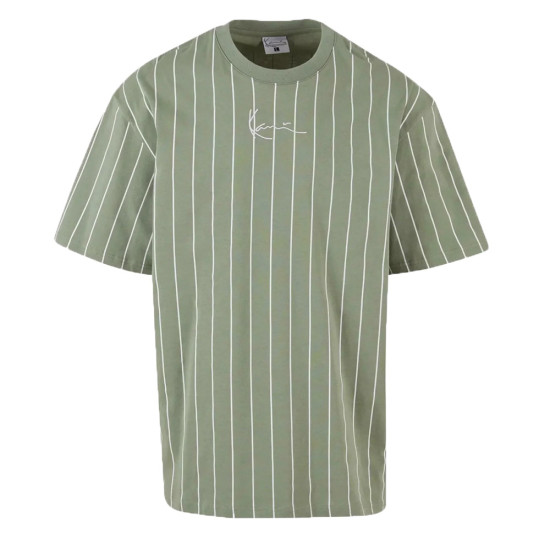 Karl Kani Ανδρική κοντομάνικη μπλούζα Small Signature Essential Pinstripe Tee